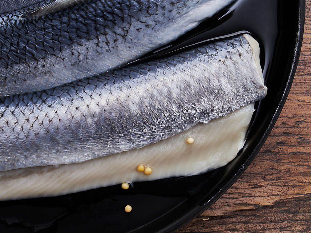 Hering Bismarck proaspăt în detaliu