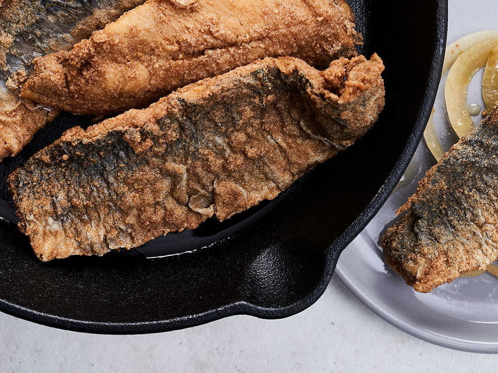 Frischer Brathering in der Detailansicht