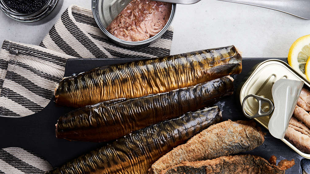 Obrázok trvanlivých rybích výrobkov