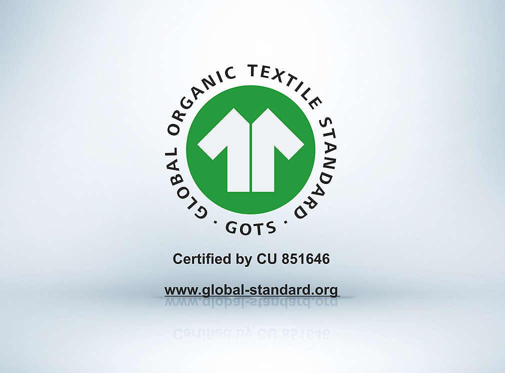 Изображение на лого на стандартът Global Organic Textile Standard