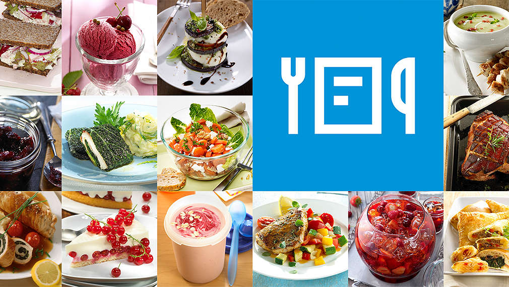 Kolaż ze zdjęciami przepisów