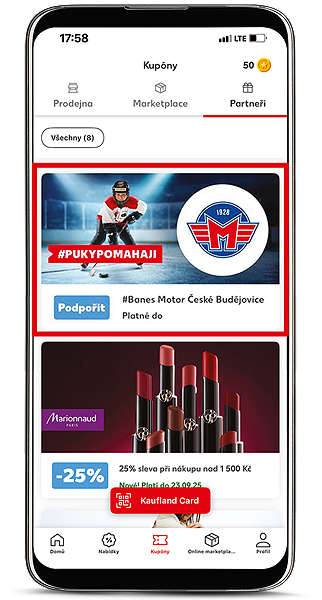 Puky pomáhají hlasování extraligové kluby: klikněte vpravo nahoře "partneři" a vyberte si klub, který chcete podpořit