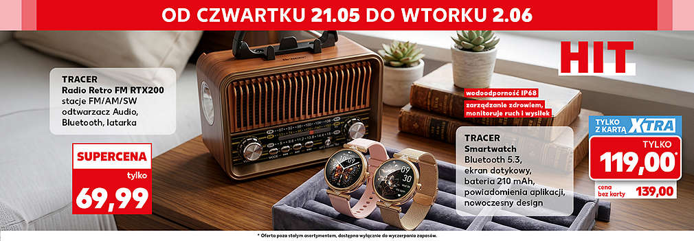 zegarki i retro radio