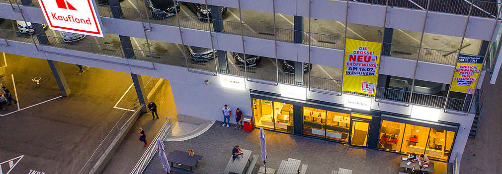 Kaufland store outside view Esslingen