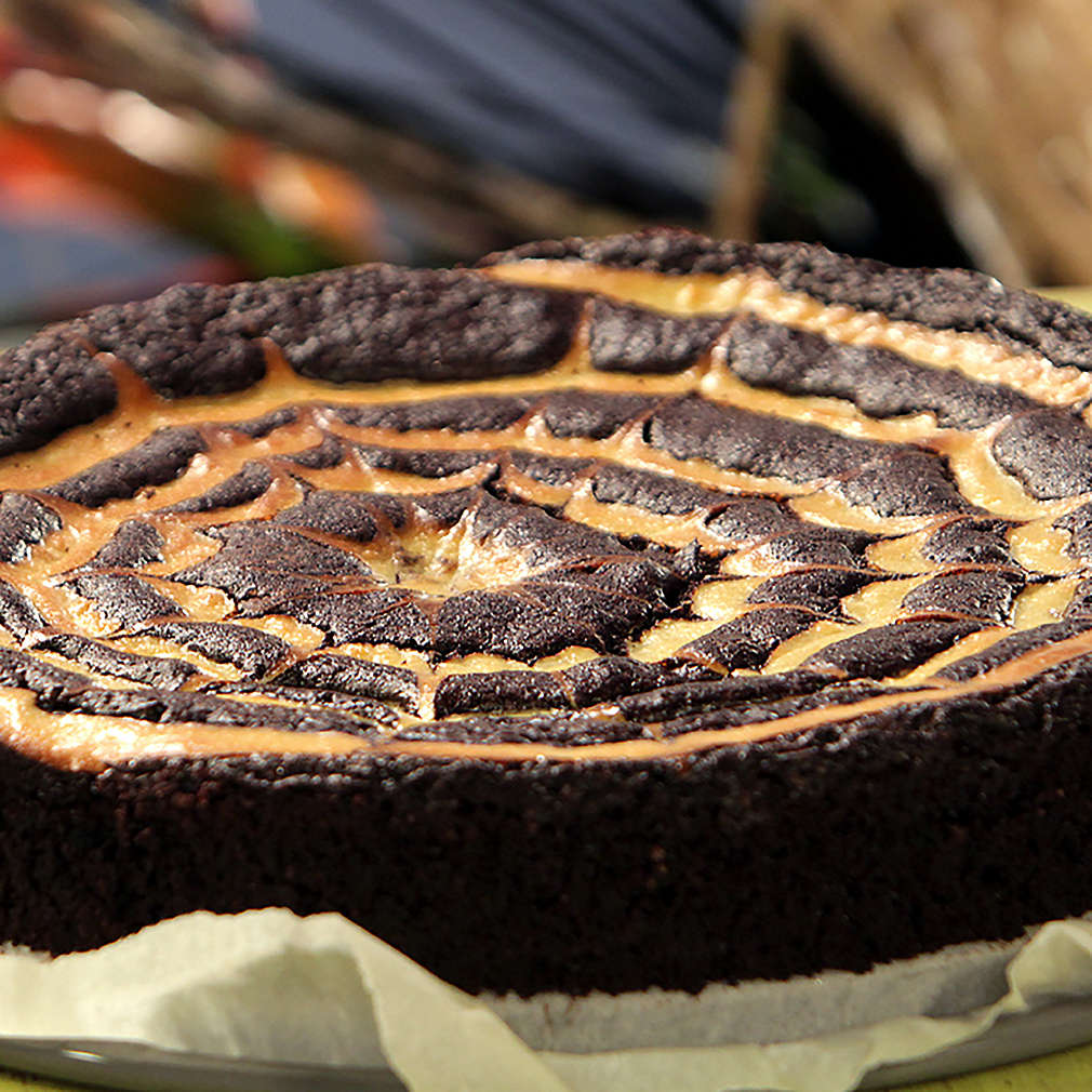 Изобразяване на рецептата Шоколадов кейк с паяжина