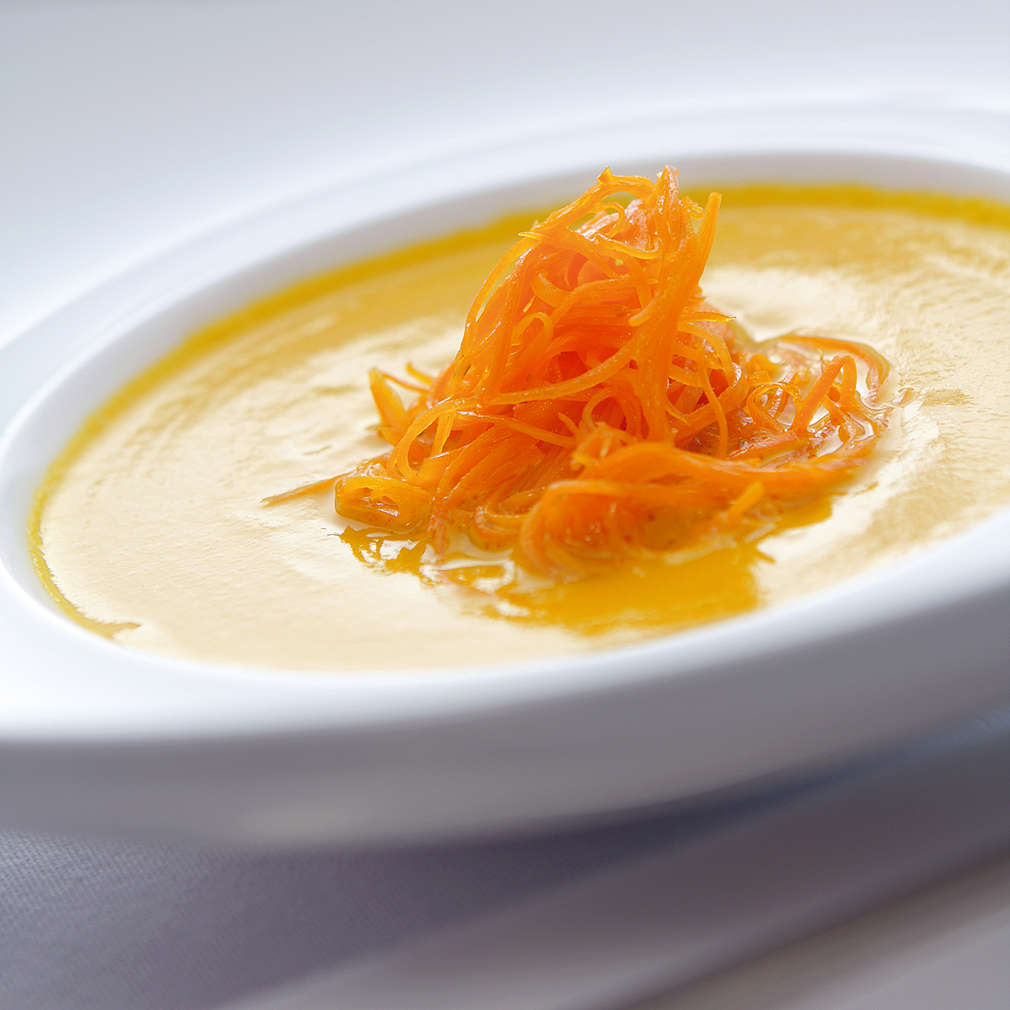 Изобразяване на рецептата Крем супа от карфиол и моркови
