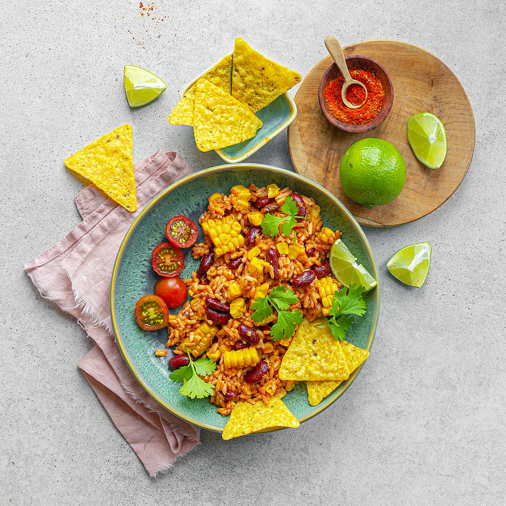 Mexické rizoto s fazolemi a kukuřicí - Recept | Kaufland