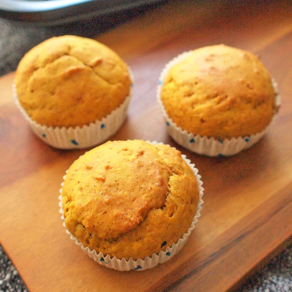 Zobrazit Dýňové muffiny se skořicí receptů