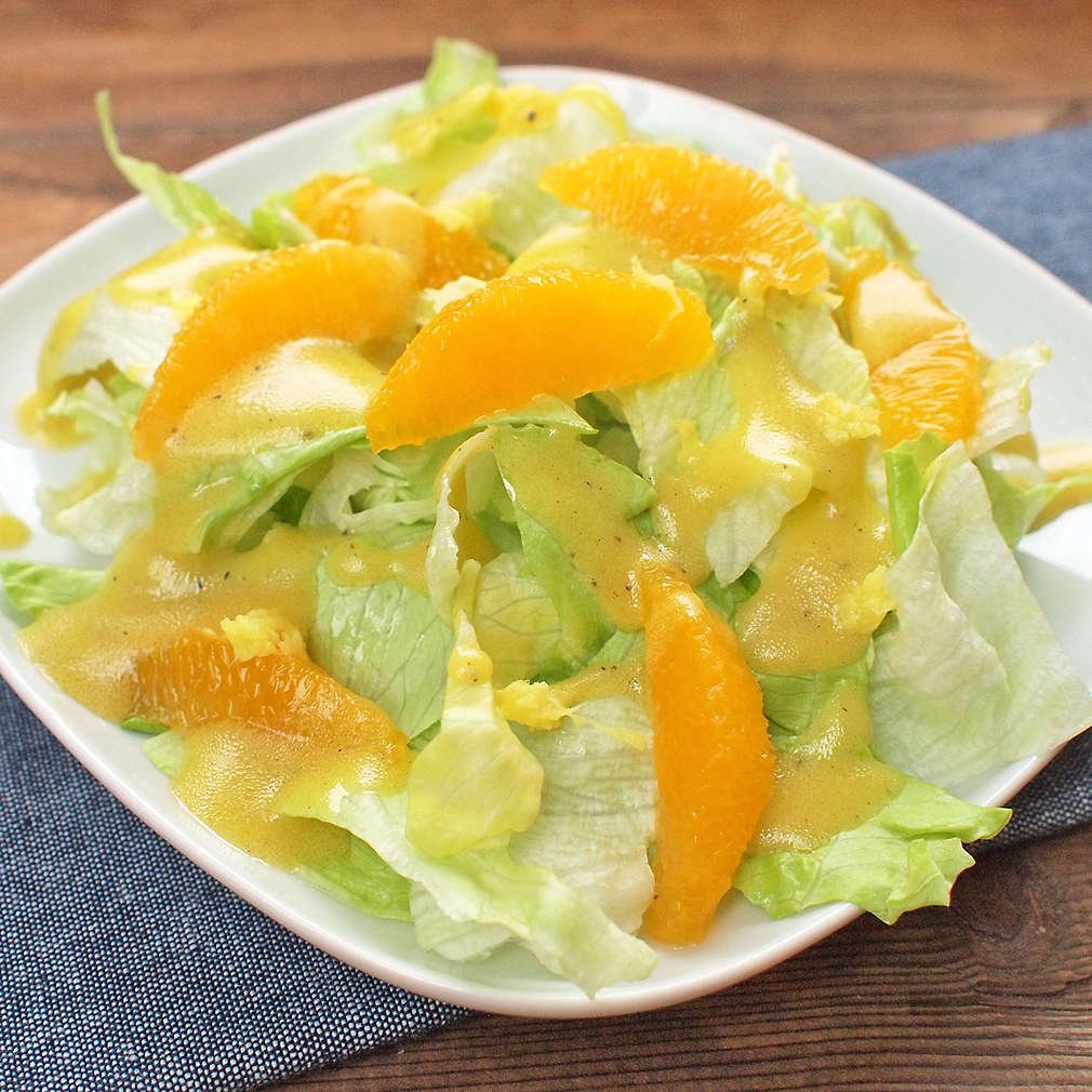 Zobrazit Svěží ledový salát s pomerančem a zázvorem receptů