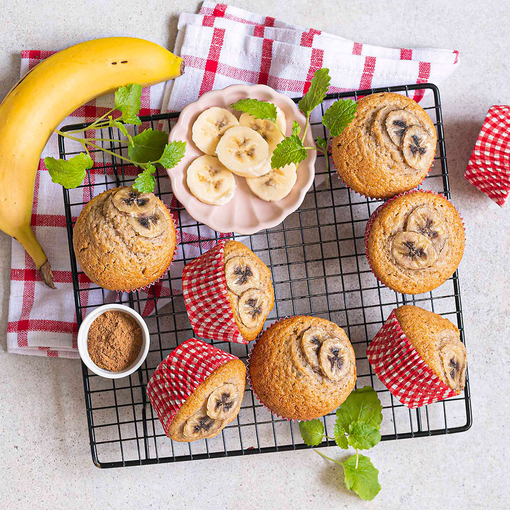 Zobrazit Banánové muffiny receptů