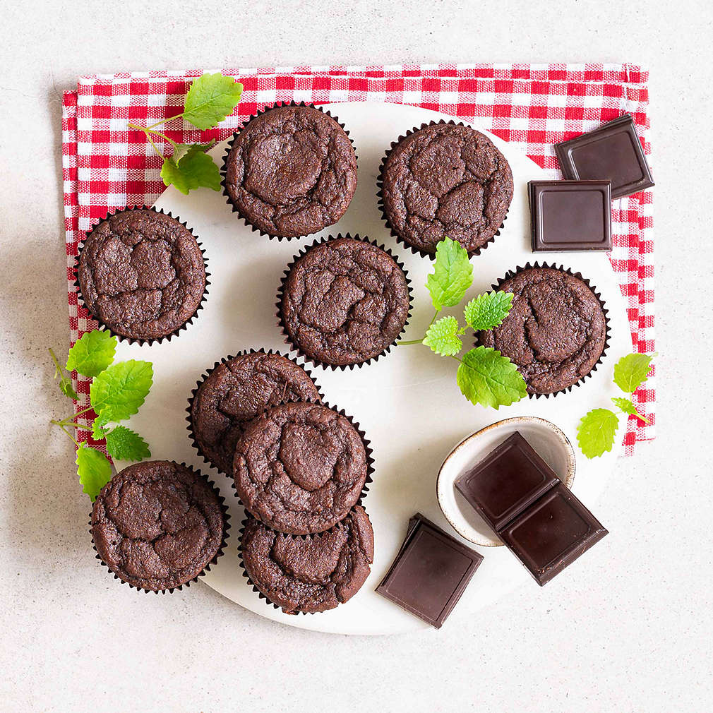 Zobrazit Brownie muffiny receptů