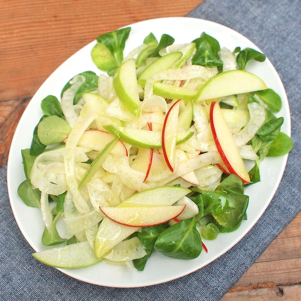 Zobrazit Fenyklový salát s jablky receptů