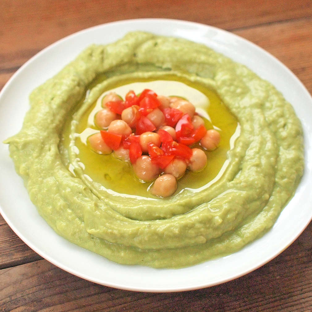 Zobrazit Hummus s avokádem receptů