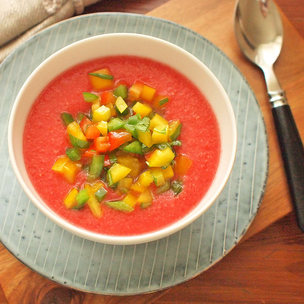Zobrazit Studená melounová polévka receptů