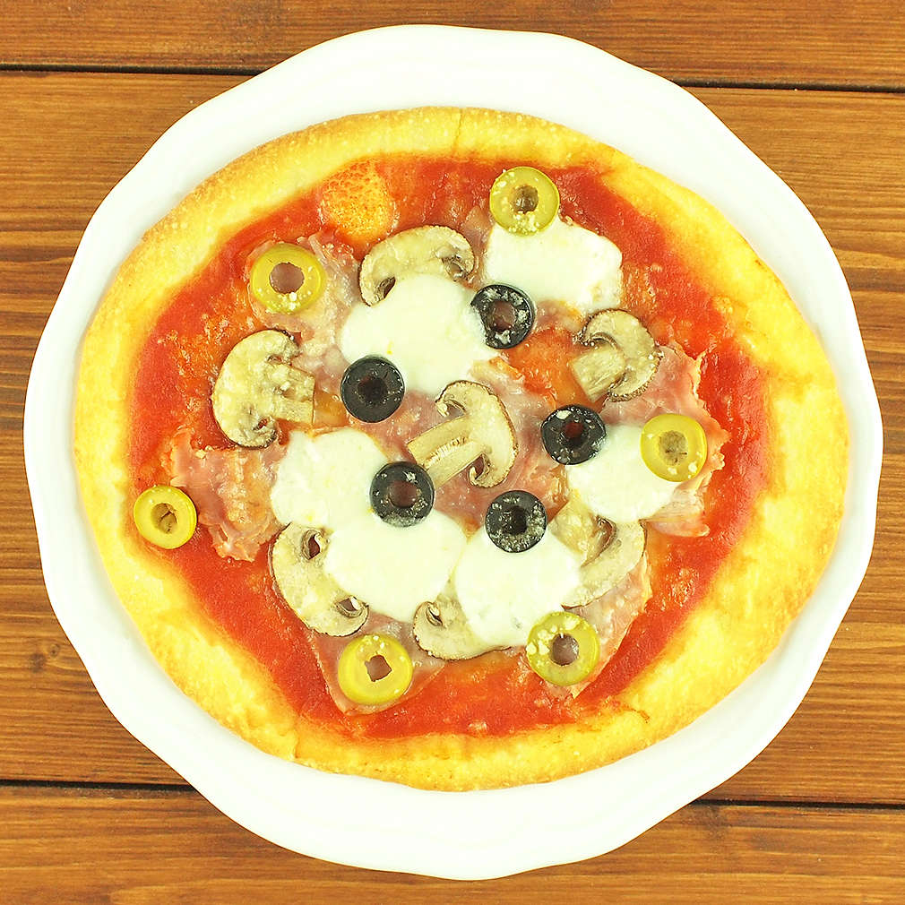 Zobrazit Rychlá mini pizza capriciosa receptů