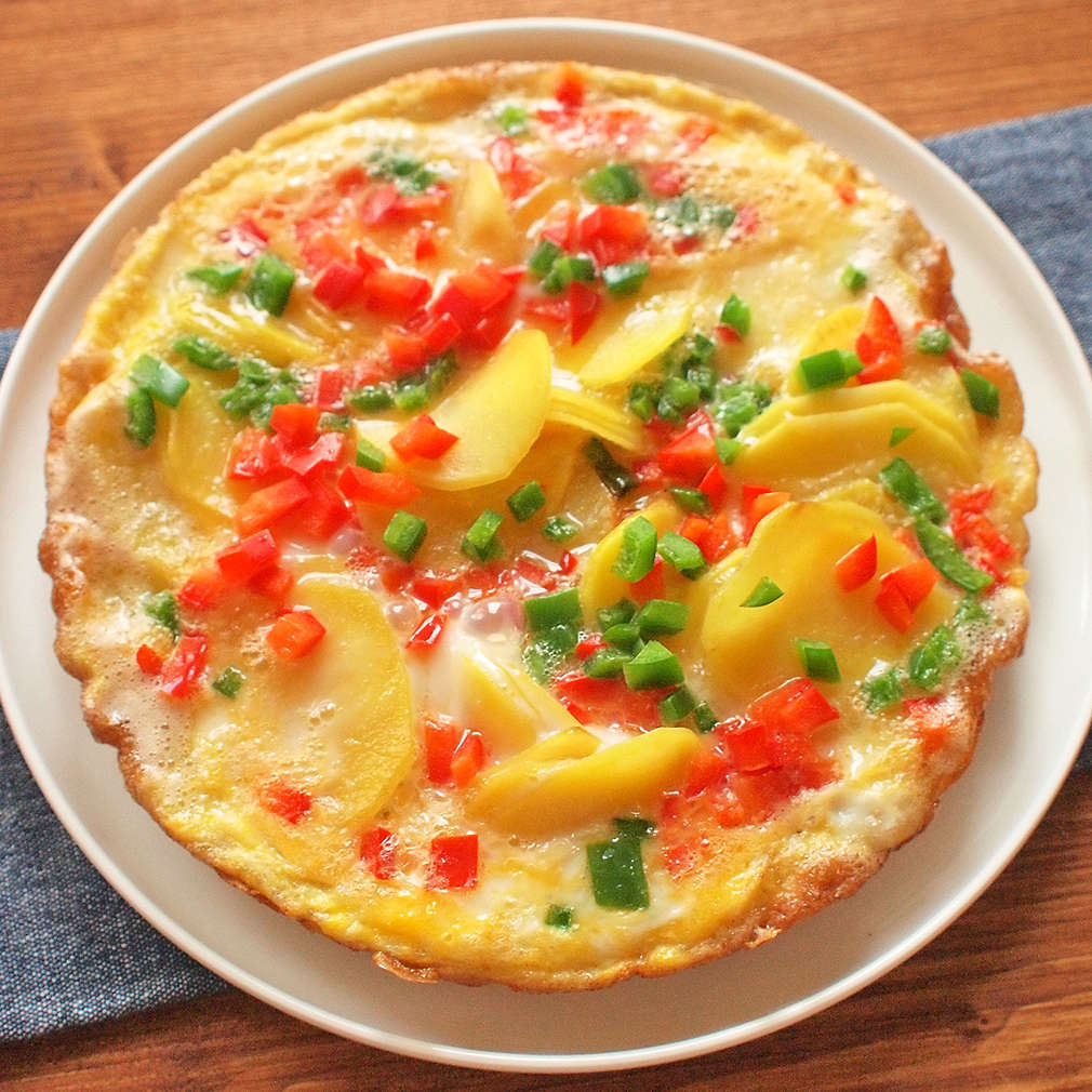 Zobrazit Papriková tortilla s vejci receptů