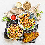 Zobrazit Pečená cizrna s římským kmínem a sezamem receptů