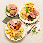 Zobrazit Kachní prsa s omáčkou z červeného vína a medu receptů