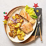 Zobrazit Pečený kapr s mačkanými brambory receptů