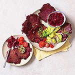 Zobrazit Řepné placičky s červeným kysaným zelím receptů