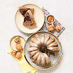 Zobrazit Mramorová ořechová bábovka receptů