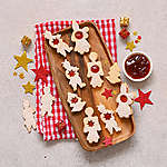 Zobrazit Mikulášské mandlové linecké receptů