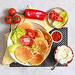 Zobrazit Slané cottage lívance receptů