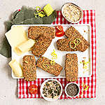 Zobrazit Slané ovesné tyčinky se semínky receptů