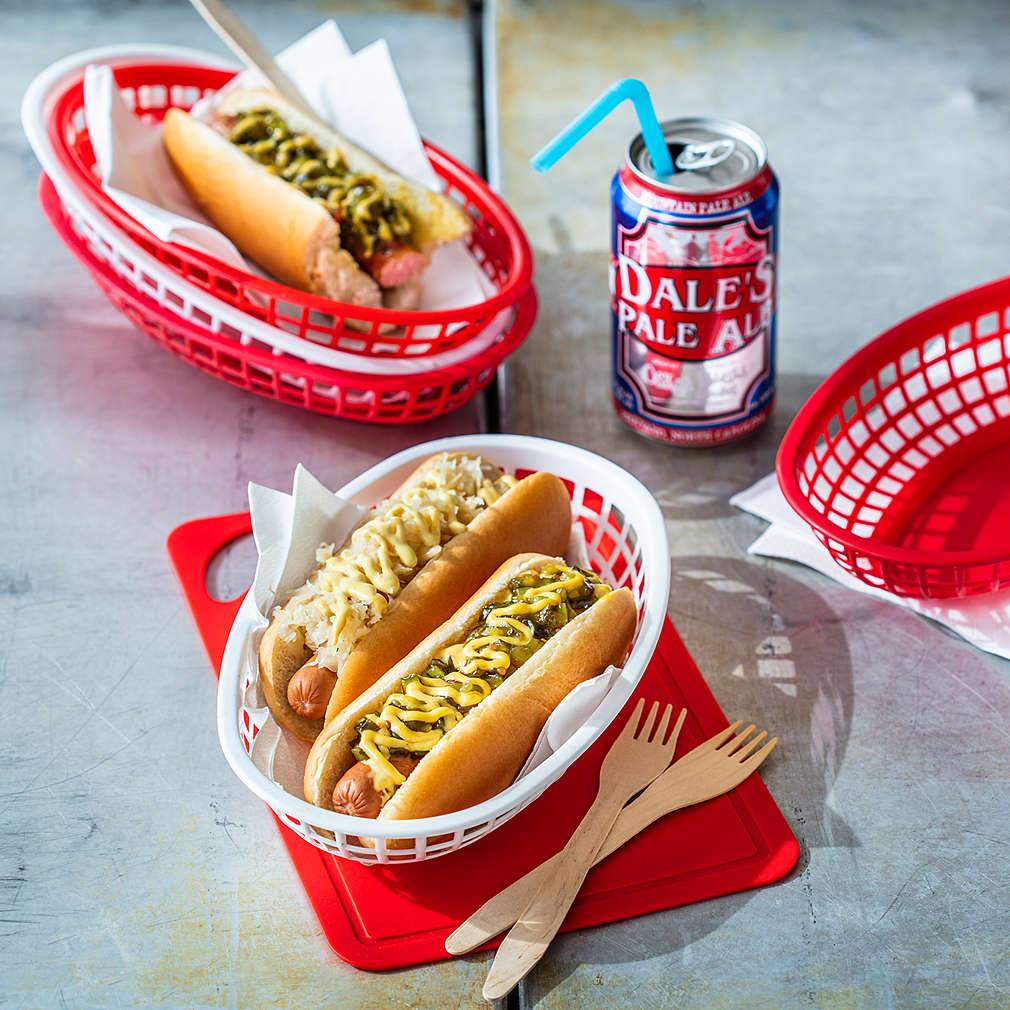 Fotografija recepta Hot Dog s chutneyjem od krastavaca