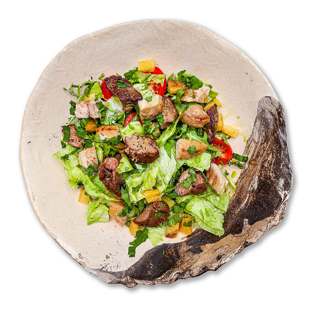 Imaginea rețetei Salată de piept de porc provence