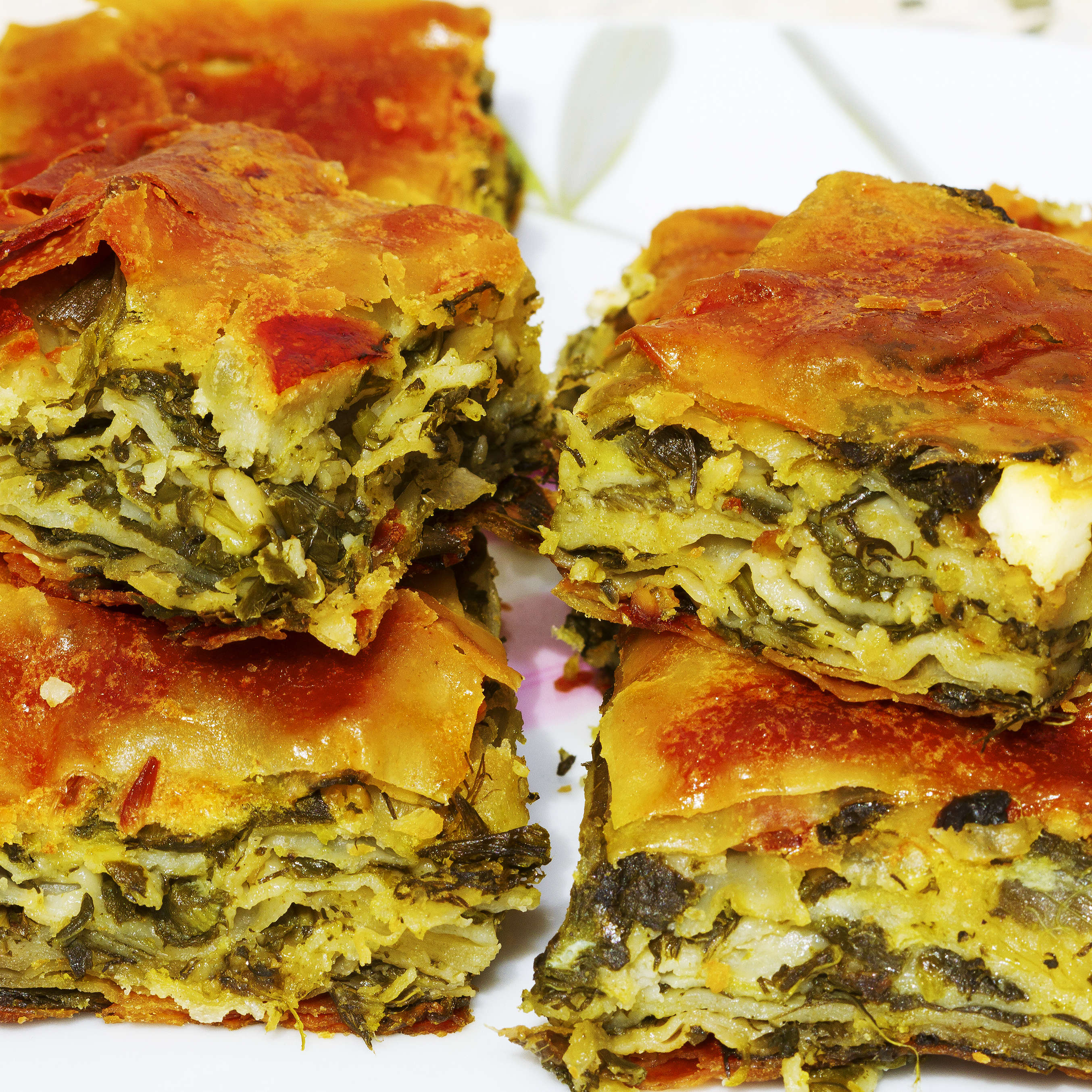 Греческий Spinach pie