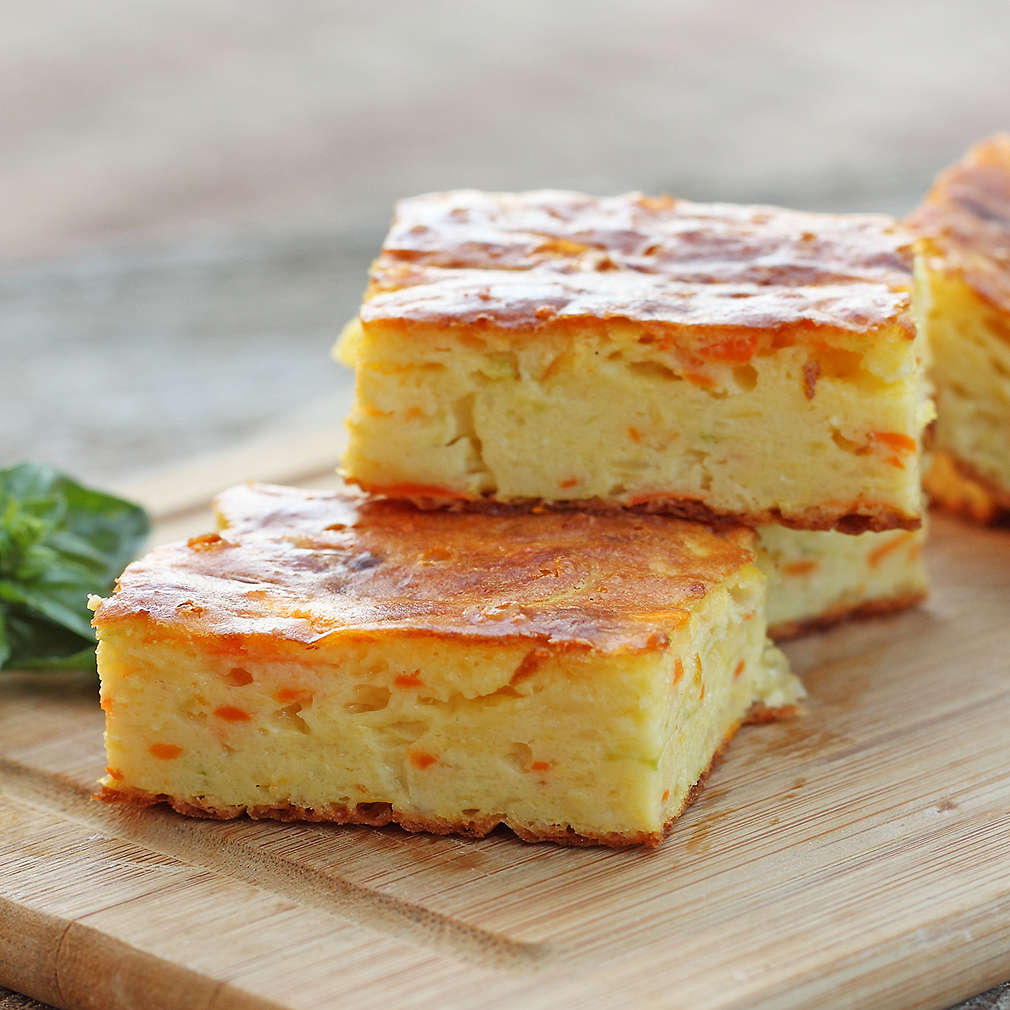 Plăcintă cu brânză și morcovi