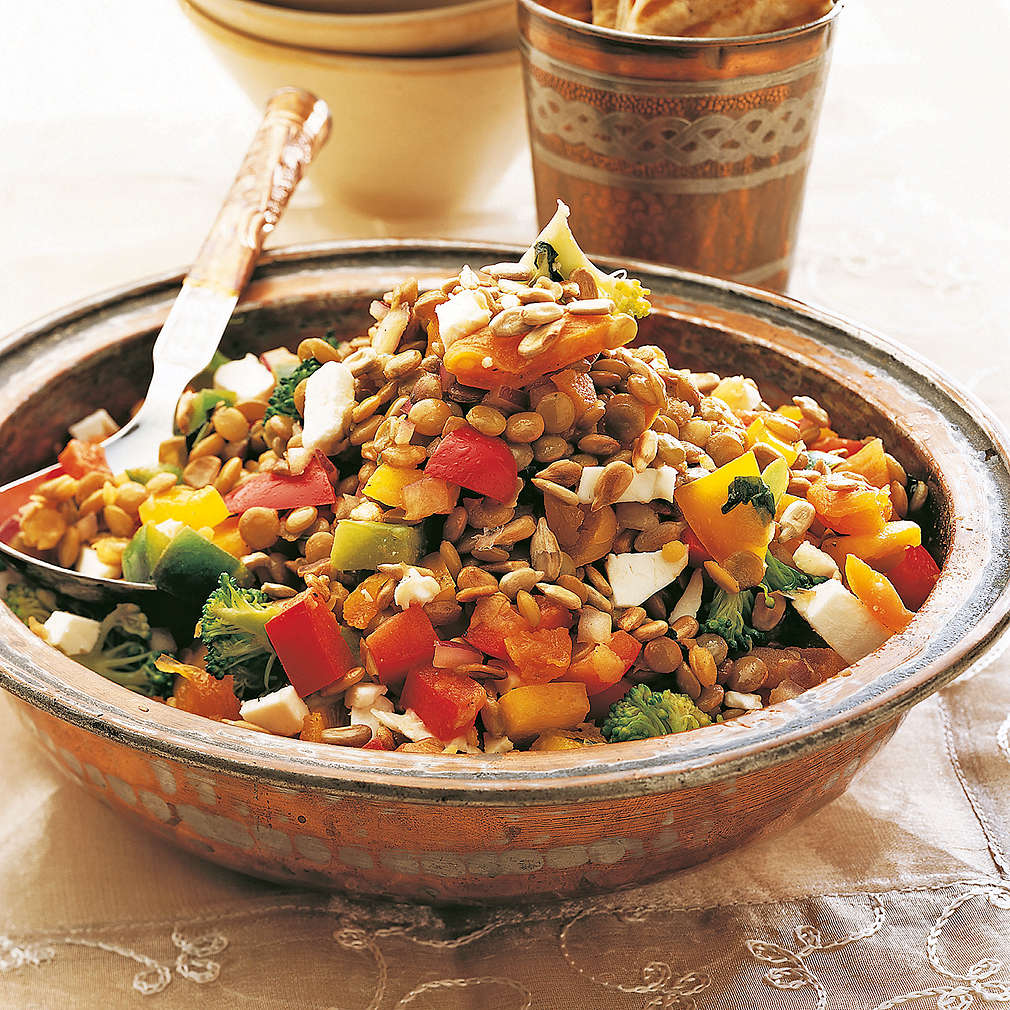 Imaginea rețetei Salată orientală de linte