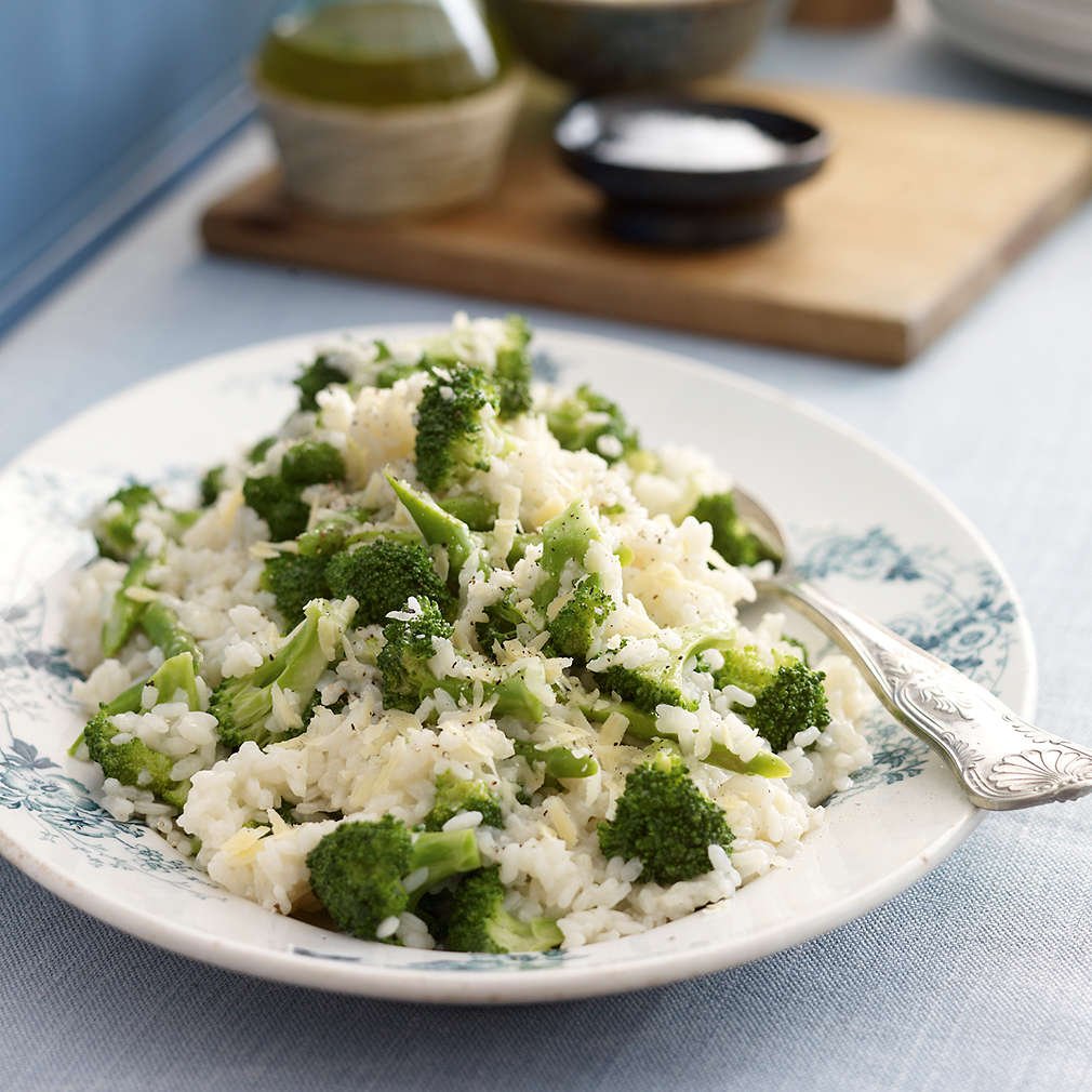 Imaginea rețetei Rizoto cu sparanghel și broccoli