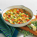 Tortilla de cartofi cu telemea