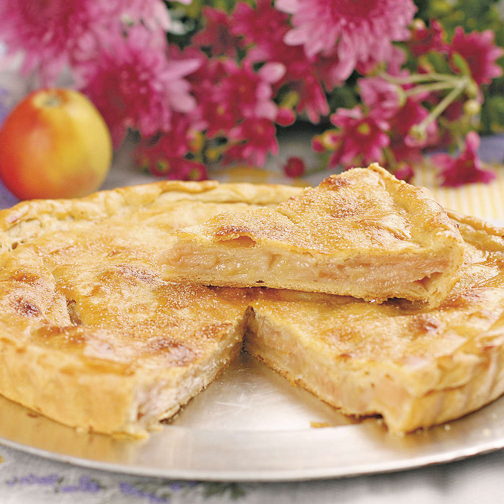 Imaginea rețetei Tartă cu mere și gutui