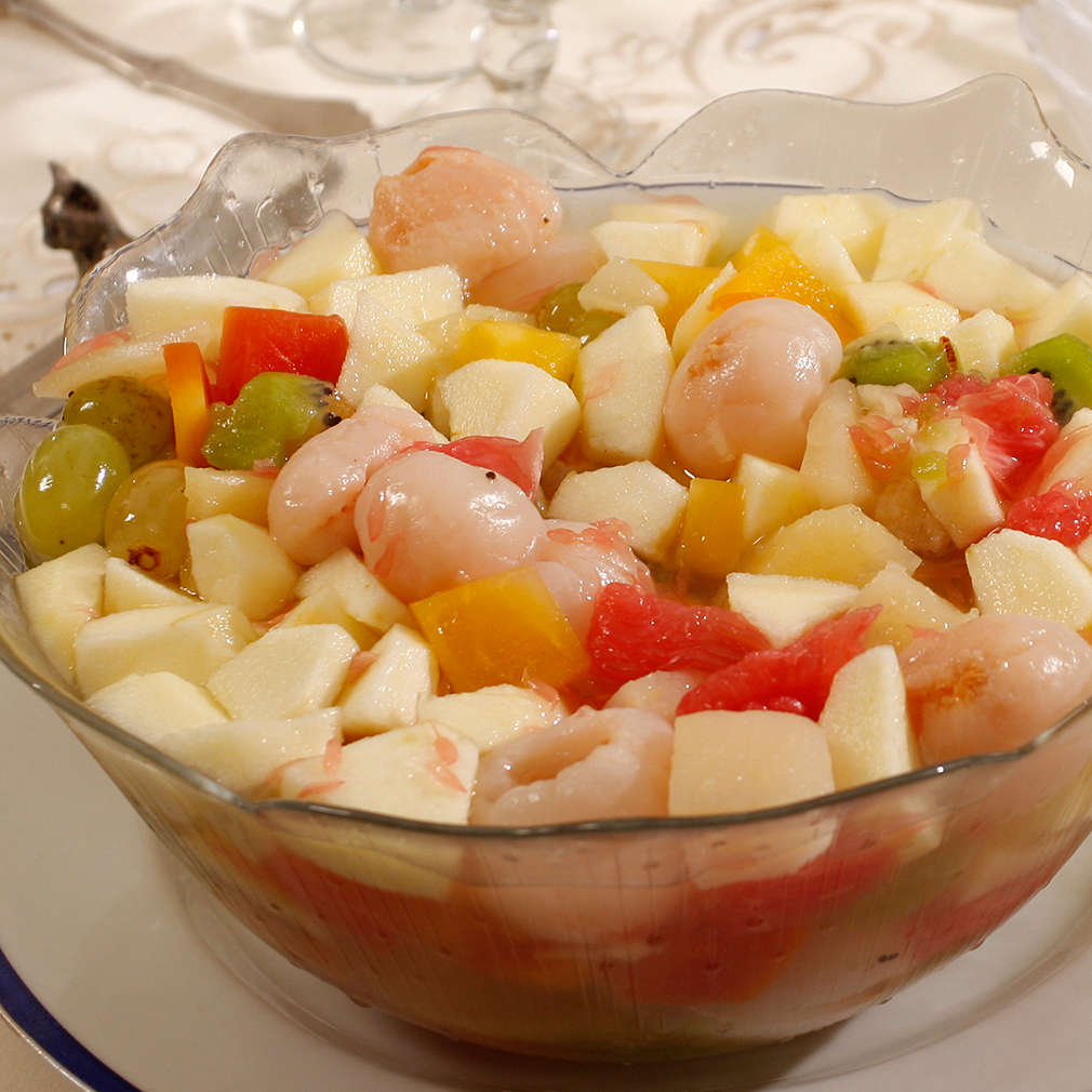 Salată cu fructe exotice