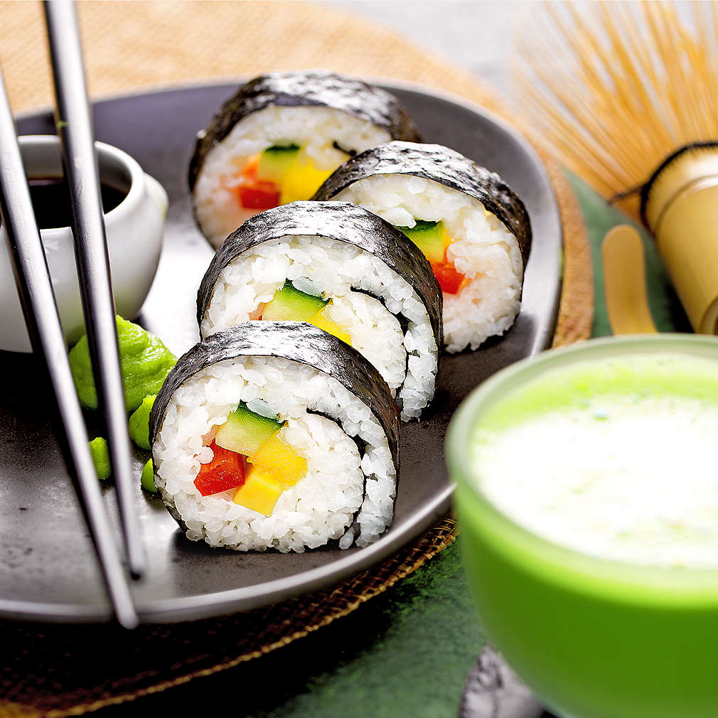 Изобразяване на рецептата Вегетарианско суши
