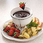 Fondue cu cafea și ciocolată