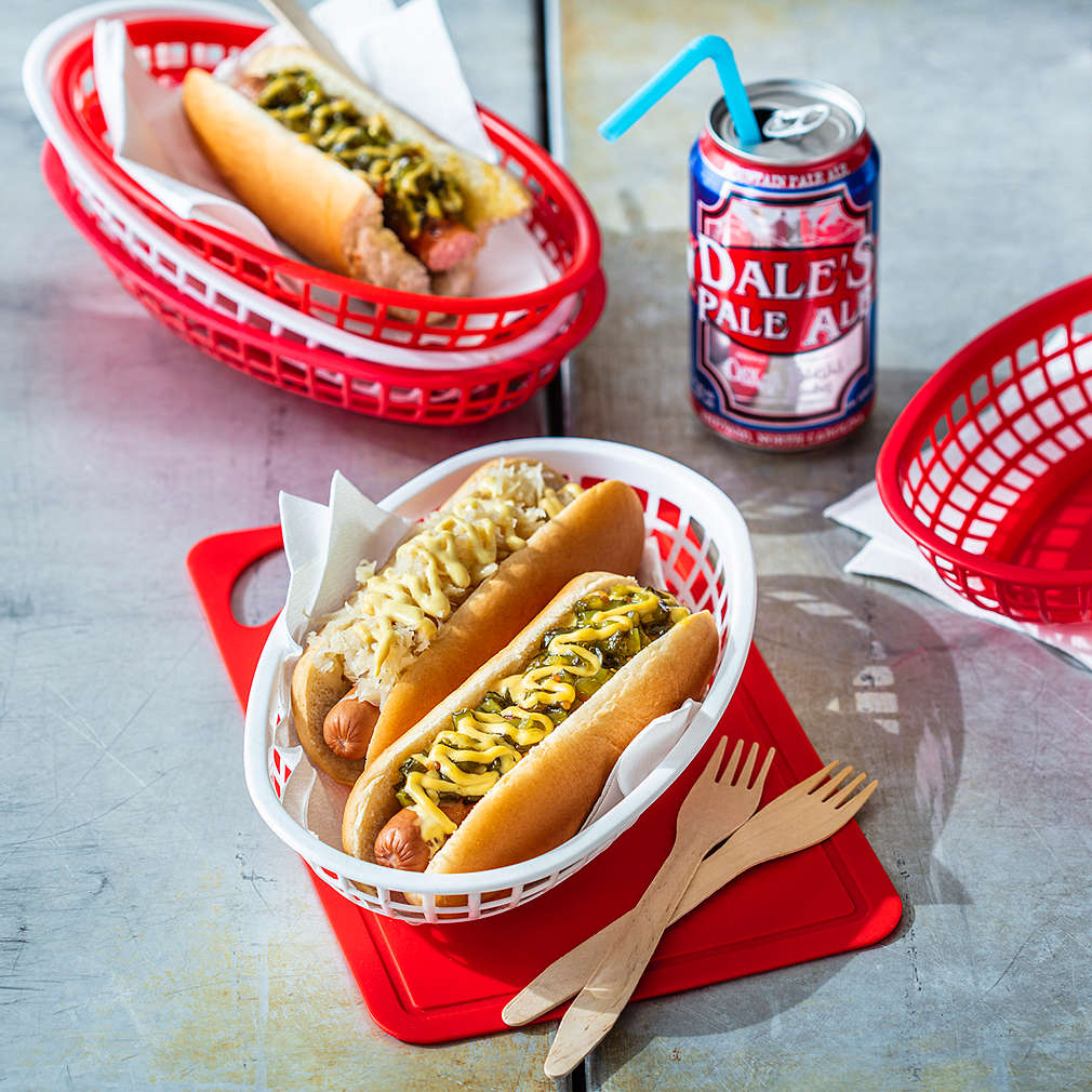 Imaginea rețetei Hotdog cu castraveți murați