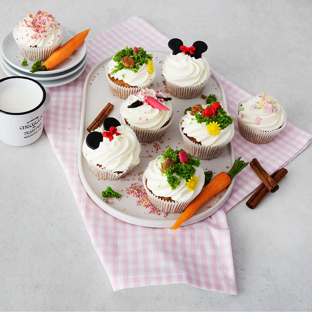 Zobrazenie receptu Mrkvové cupcaky (Miňova škola pečenia)
