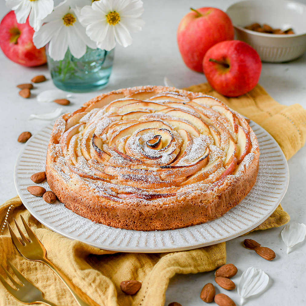 Zobrazenie receptu Mandľovo-jablkový koláč