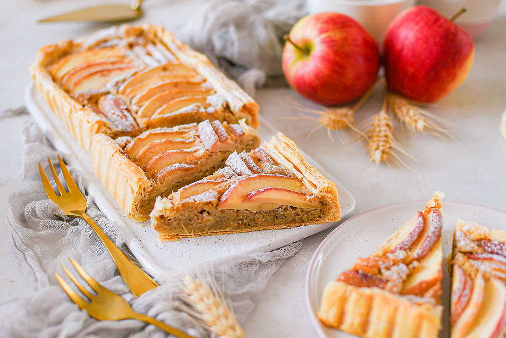 Zobrazenie receptu Orechovo-jablkový tart