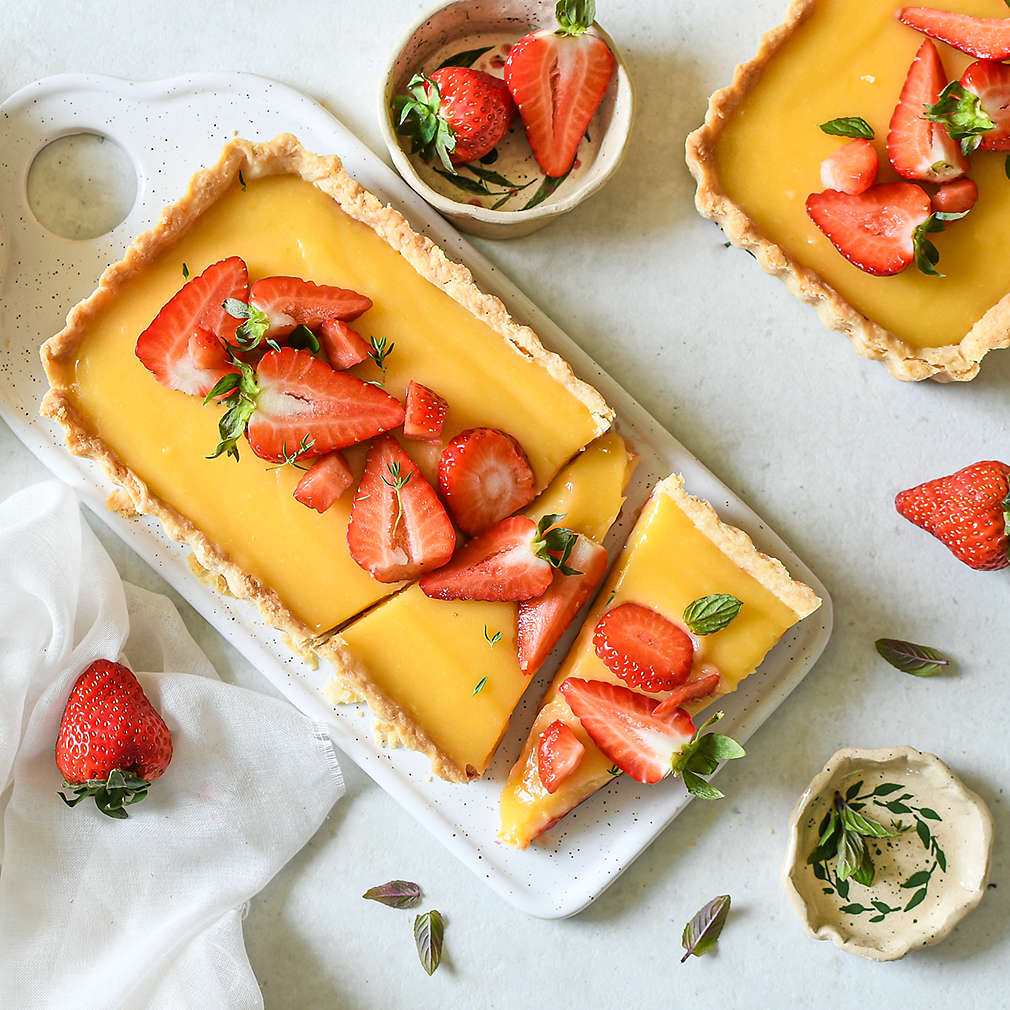 Zobrazenie receptu Citrónový lemon curd tart