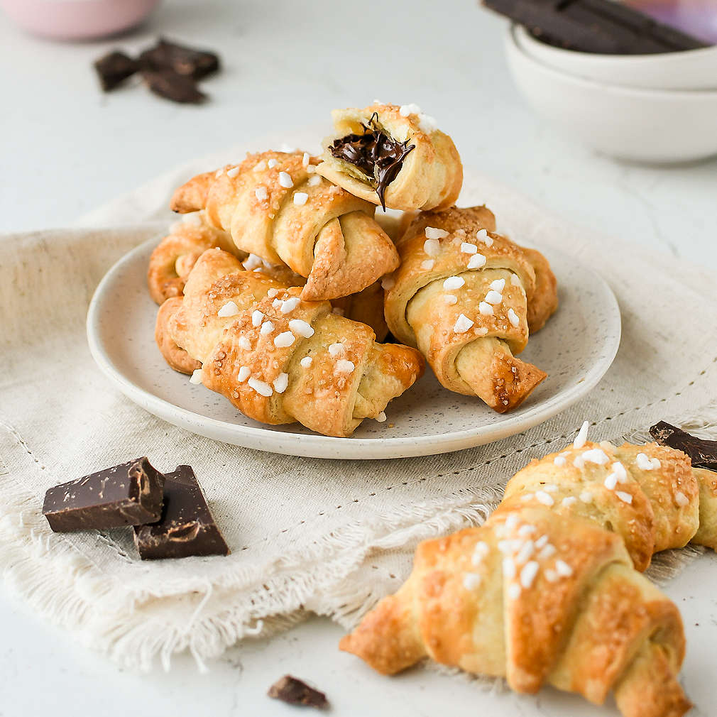 Zobrazenie receptu Croissanty z krehkého cesta