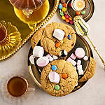 Zobrazenie receptu Cookies s lentilkami, čokoládou a marshmallow