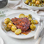 Zobrazenie receptu Pečená krkovička na jablkách