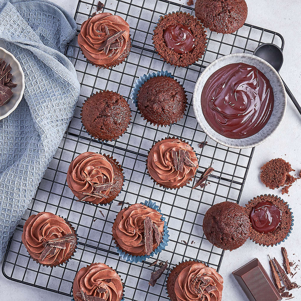 Zobrazenie receptu Double Chocolate Cupcakes