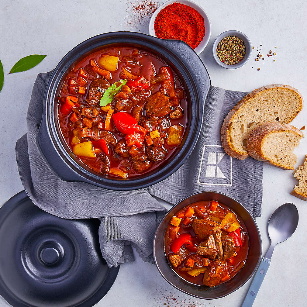 Gulasch aus dem Dutch Oven Rezept Kaufland