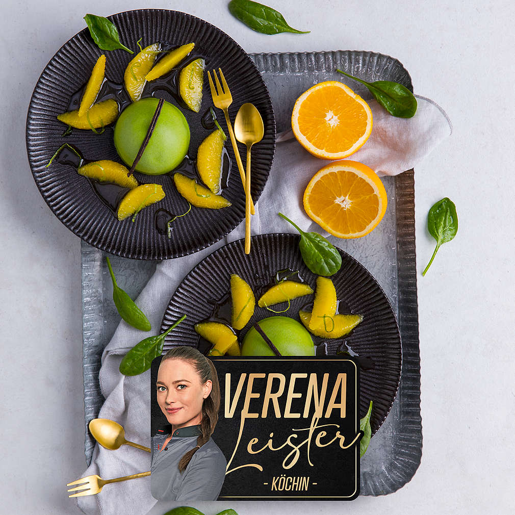 Spinat-Panna-Cotta mit marinierten Orangenfilets - Rezept | Kaufland